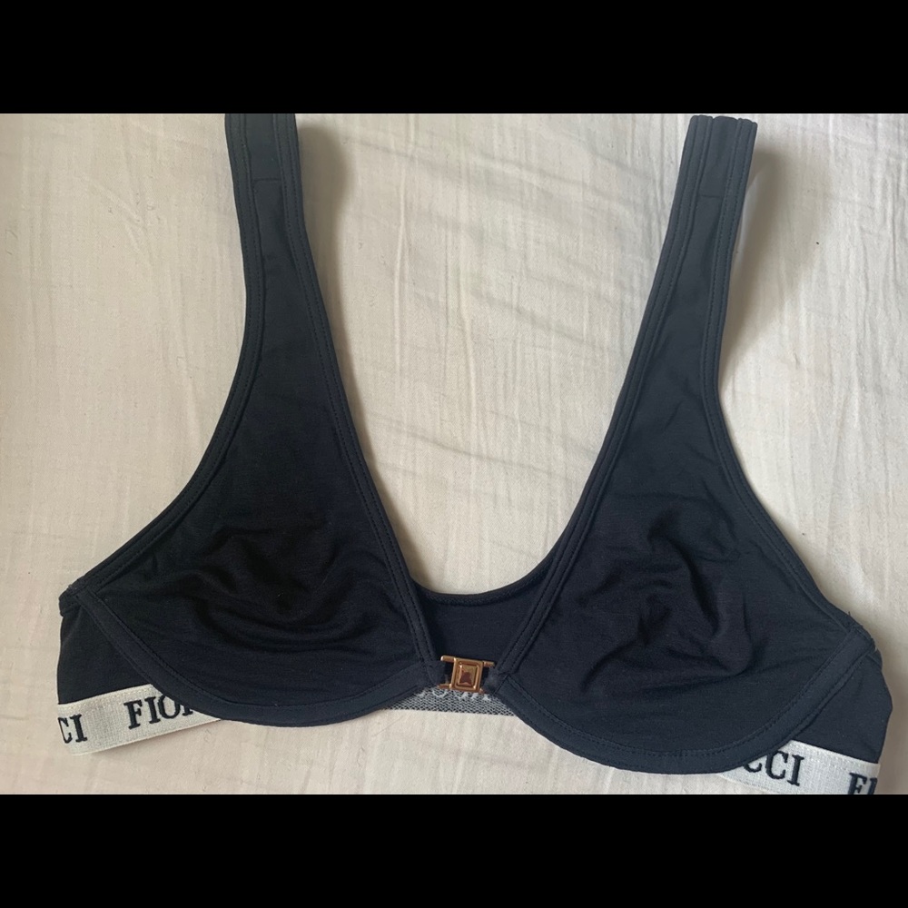Fiorucci black logo clasp bra - Picture 4 of 7